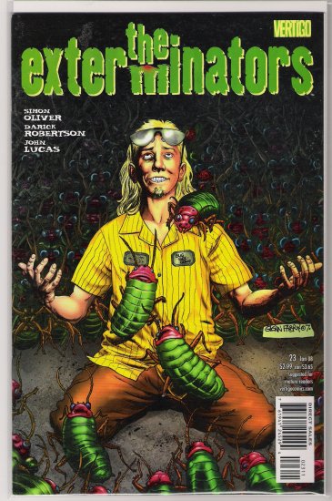 THE EXTERMINATORS #23 (2008)-NEVER READ!