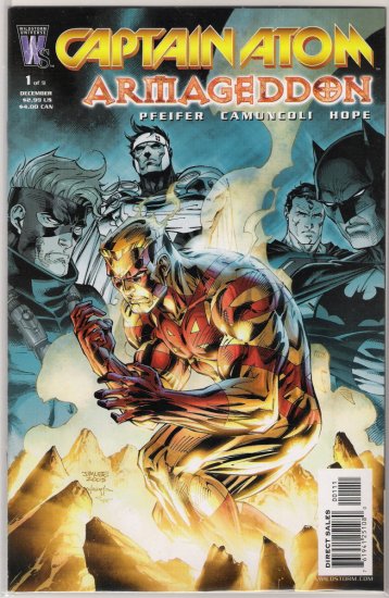 CAPTAIN ATOM ARMEGEDDON #1 JIM LEE COVER-NEVER READ!