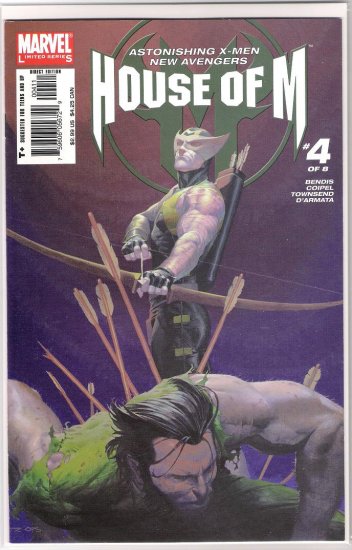 HOUSE OF M #4 (2005) FIRST PRINT-NEVER READ!