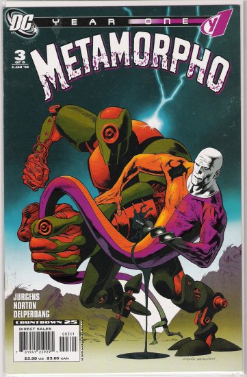 METAMORPHO YEAR ONE #3 (2008)-NEVER READ!