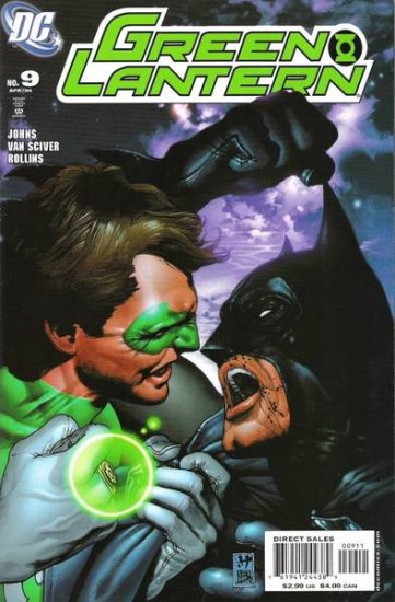 GREEN LANTERN #9 GEOFF JOHNS ETHAN VANSCIVER-NEVER READ!