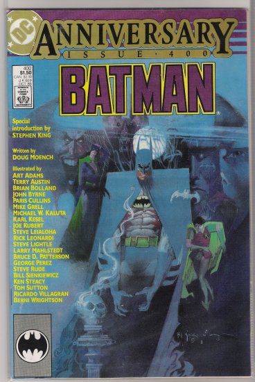 BATMAN #400 (1986) ANNIVERSARY ISSUE STEPHEN KING