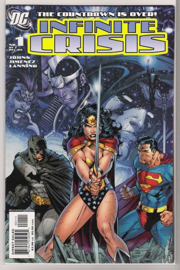 INFINITE CRISIS #1 (2005) JIM LEE COVER-NEVE READ!