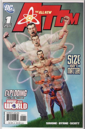 ALL NEW ATOM #1 (2006) GAIL SIMONE-NEVER READ!