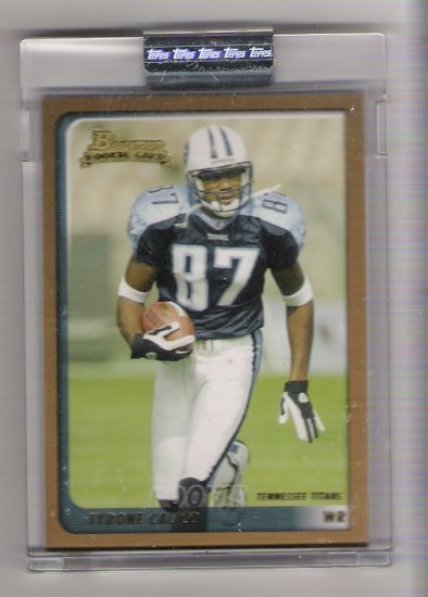 2003 BOWMAN TYRONE CALICO TITANS UNCIRCULATED ROOKIE CARD