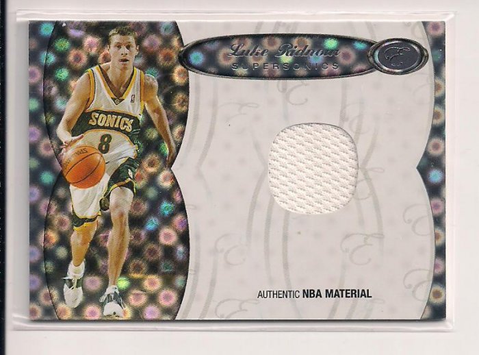 2006 BOWMAN ELEVATION LUKE RIDNOUR BOARD OF DIRECTORS RELIC JERSEY #'D 33/99!
