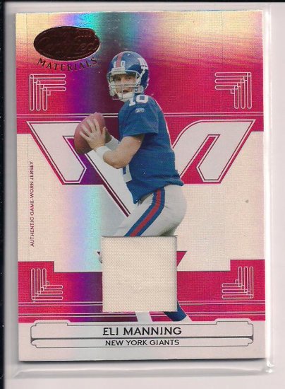 2006 LEAF CERTIFIED ELI MANNING GIANTS JERSEY CARD #'D 094/150!