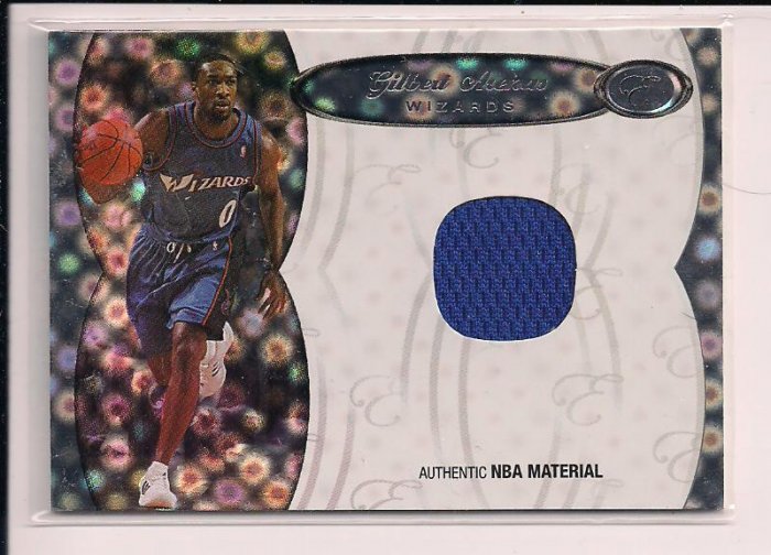 GILBERT ARENAS 2006-07 BOWMAN ELEVATION BOARD OF DIRECTORS JERSEY CARD #'D 56/99!