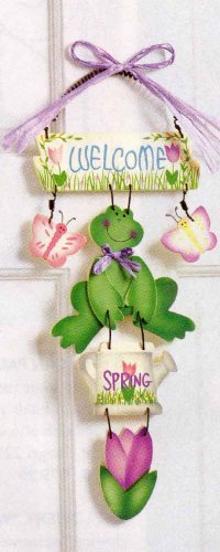 Frog Spring Wall Sign.