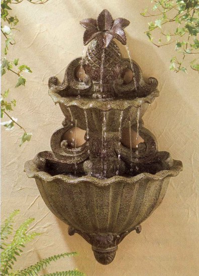 Pineapple Wall Fountain