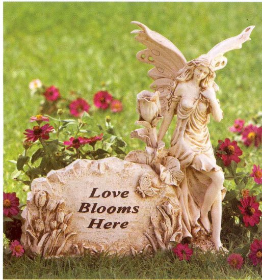 Love Blooms Here Sign