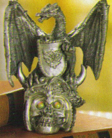 Dragon On Skull Figurine NEW ITEM!