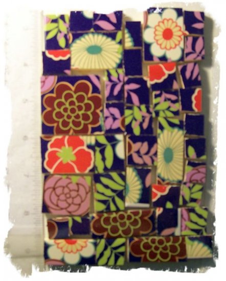 ~BiG BoLd & FuNkY FlOwErS ~~40+ Mosaic Tiles