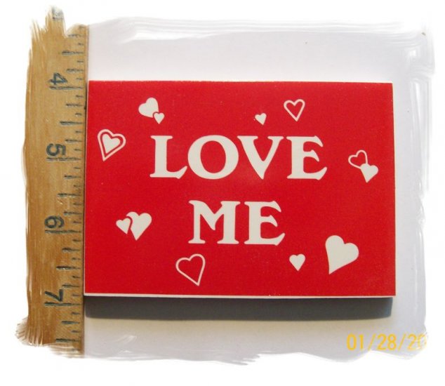 Mosaic Tiles *~VALENTINE *LOVE ME*~*1 LG HM Kiln Fired