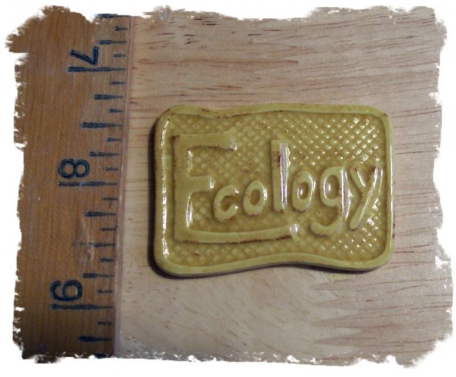 Mosaic Tiles *~TAWNY ECOLOGY~*1 LG Kiln Fired