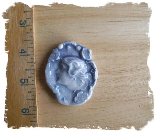 Mosaic Tiles ~*BLUE GODDESS*~1 HM Clay Kiln Fired