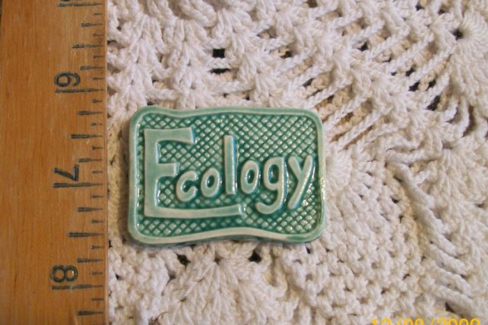 Mosaic Tile ~GREEN ECOLOGY ~1 HM Clay Kiln Fired Tiles