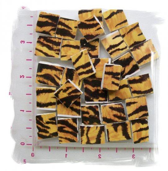 Unique ~*SHARP SKINS JUNGLE TILES*~ 50+ hm Kiln Fired