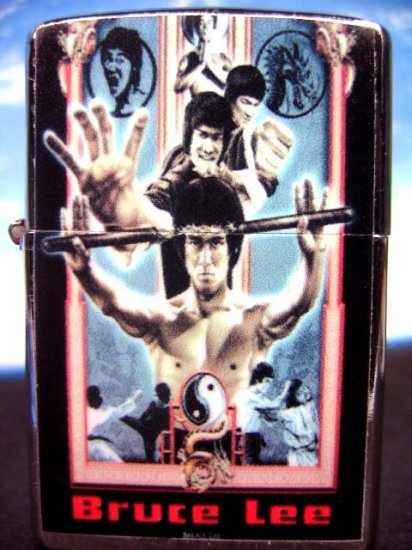 Bruce Lee Fighting Nunchaku Refillable Lighter