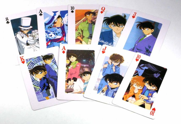 A Deck Of Full Set Detective Conan Poker Playing Card