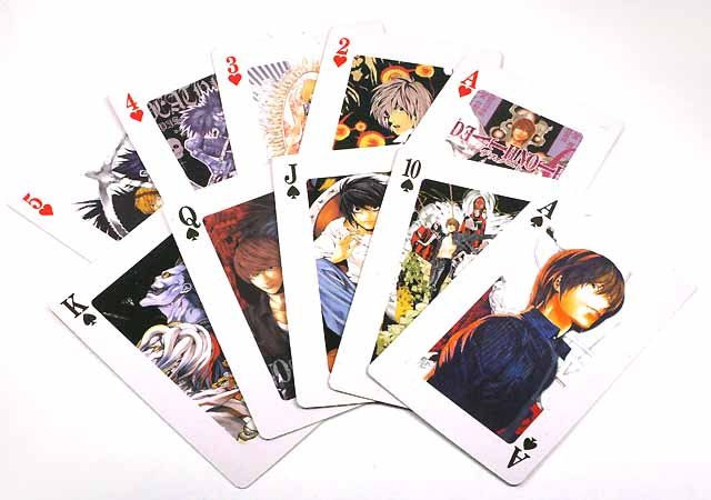 A Deck Of Full Set Death Note L, Light Yagami & Ryuk Poker Playing Card