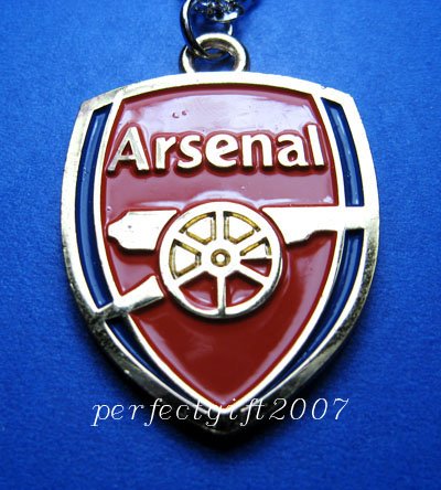 Arsenal Football FC Club Sports Colorful Necklace Pendant Free Chain