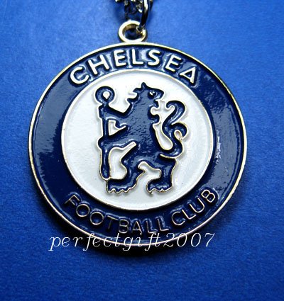 Chelsea Football FC Club Sports Colorful Necklace Pendant Free Chain