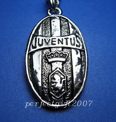 Juventus Football FC Club Sports Unique Metal Necklace Pendant Free Chain