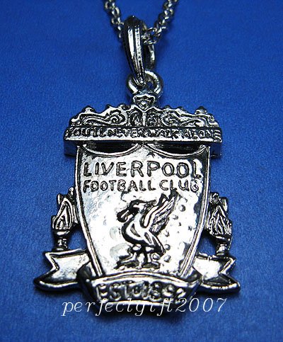 Liverpool Footbal FC Club Sports Unique Metal Necklace Pendant Free Chain