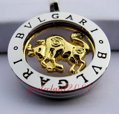 Taurus Horoscope Zodiac Steel Necklace Pendant