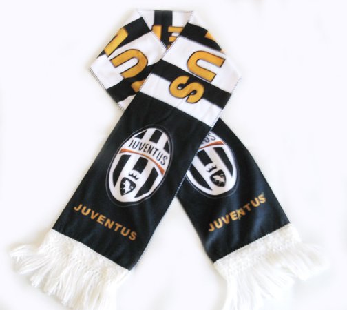 Juventus Football FC Club Sports Flannel Shawl Scarf New