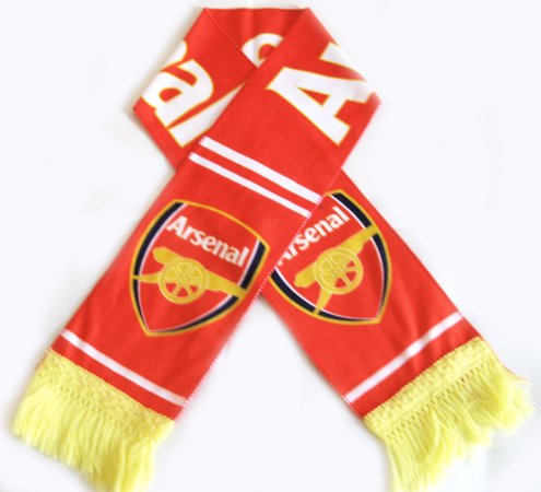 Arsenal Football FC Club Sports Flannel Shawl Scarf New