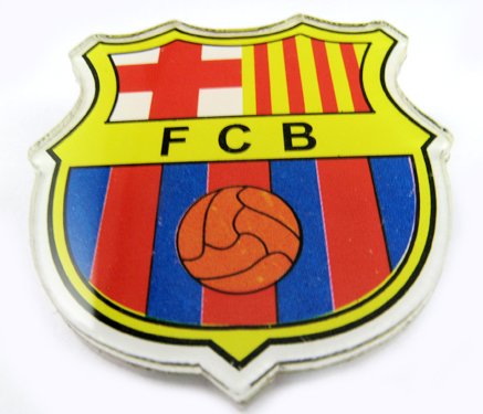 Barcelona Football FC Sports Acrylic Brooch Pin Badge