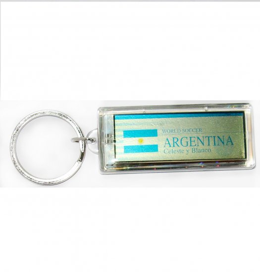 Argentina FC Club solar powered key chain keyring-LCD