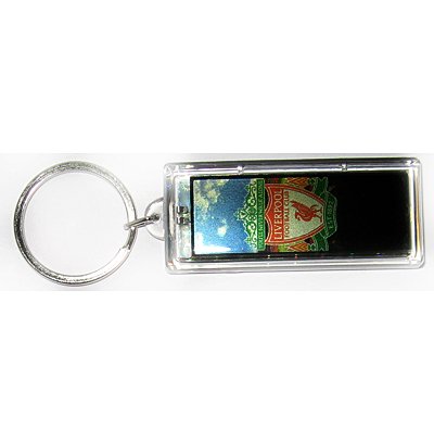 Liverpool FC Club solar powered key chain keyring-LCD