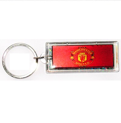 Manchester United FC Club solar powered key chain keyring-LCD