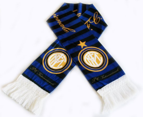Inter Milan Football FC Club Sports Flannel Shawl Scarf New