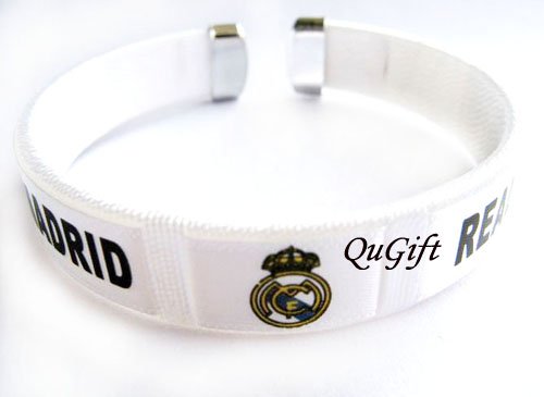 Real Madrid FC Club Football Sport Colorful Adjustable Bangle Bracelet Wristband #2