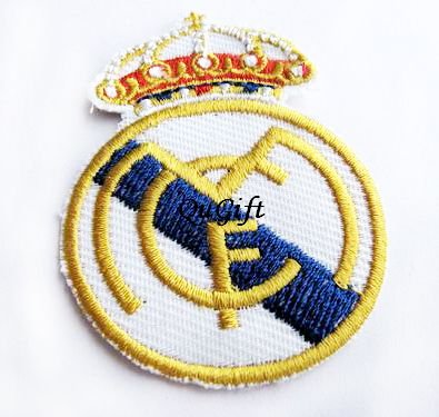 Real Madrid FC Club Football Sports Pin Badge Embroidery Patch