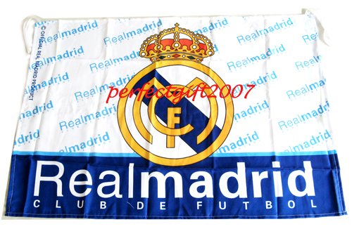 Real Madrid Football Club FC Soccer Official Team Flag