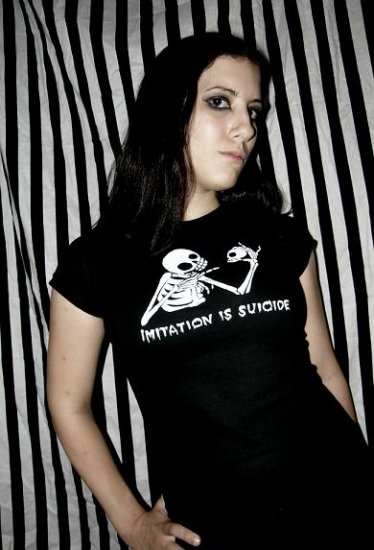 Imitation is Suicide T-shirt: Medium.f