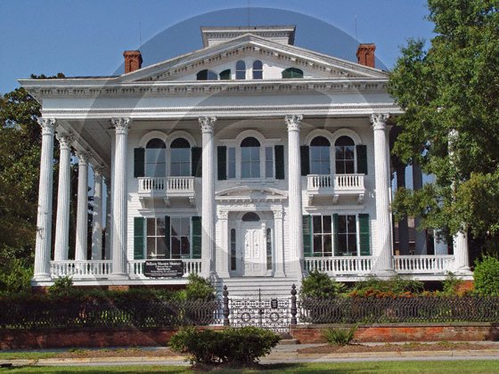 The Bellamy Mansion - 3047 - 11x17 Framed Photo