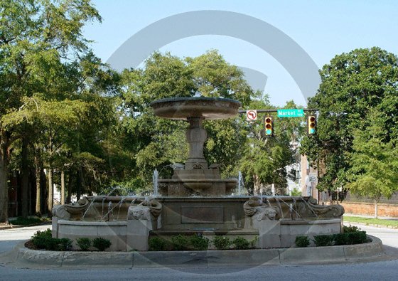 Kennan Fountain - 3060 - 8x10 Framed Photo