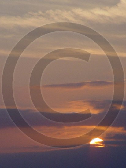 Sunset Sky - Masonboro Inlet - 2027 - 8x10 Framed Photo