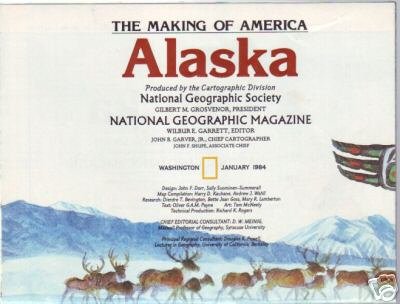 ALASKA, The Making of America MAP