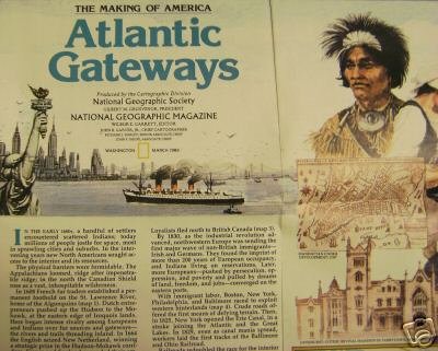 Atlantic Gateways, The Making of America Map