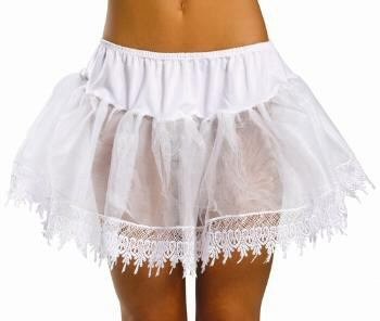 Crinoline Skirt with Special Lace Trim