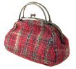Clamshell Closure Woven Handbags