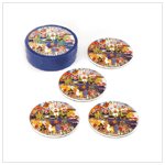 âHappy Everythingâ Coaster Set