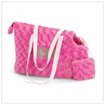 Pink Plush Pet Carrier